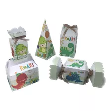 Kit Festa Em Casa Dino Baby - Só Um Bolinho - Decoração Dino