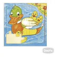 Puzzle Pato Madera (007) Dactic