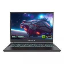 Notebook Gigabyte I7 13va 16gb Ssd Rtx4060 165hz 16pul 1,8kg