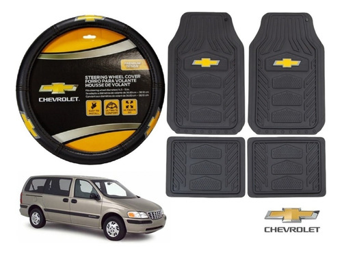 Tapetes 4pz Chevrolet + Cubrevolante Venture 2003