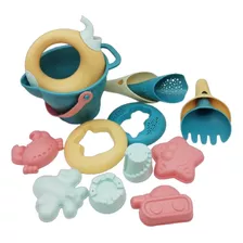 Set De Juguetes De Silicona Para Playa Niños 14 Piezas 