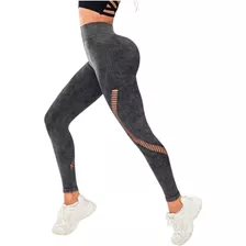 Leggings Leggins Deportivos Control Abdomen Levanta Cola