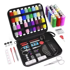 Super Kit Costura Manual + Estuche Portátil Viajero Multiuso