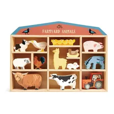 Tender Leaf Toys Animales De Granja Animales Madera Atrix ®