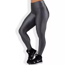 Calça 3d Cirrê Legging Leg Academia Barata Cintura Alta