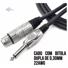 Cabo Xlr/p10 Santo Angelo Angel Hg 3,05m