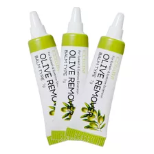 Removedor Gel Excellent Olive Para Extensão Cílios Kit 3un