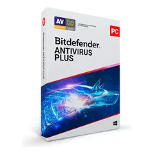 Bitdefender Antivirus Plus 5 Usuarios, 1 Año