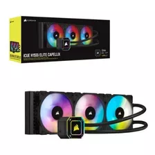 Refrigerador Liquido Cpu Rgb Icue H150i Elite Capellix 360mm