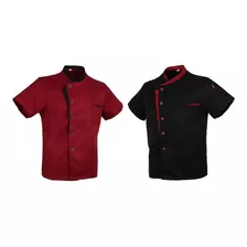 Chaqueta De Chef, Abrigo, Camisa De Manga Corta, Uniforme De