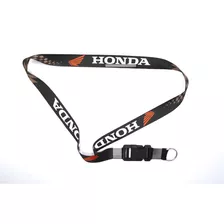 Cordão De Chave Moto Carro Honda Cores Vivas Chaveiro Engate