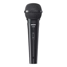 Microfone Shure Sv200-w Dinâmico Cardióide Preto Shop Guitar