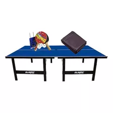 Mesa De Ping Pong Mdp15mm 1013 + Kit Completo 5030 + Capa