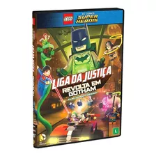 Lego Dc Liga Da Justica Revolta Em Gotham Dvd Lacrado