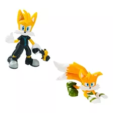 Mini Figura Sonic Llavero 6cm En Caja X1 Tails Febo