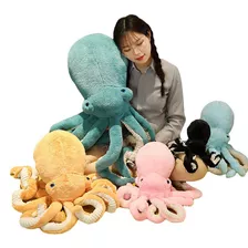 Almohada Gigante De Pulpo De Felpa Realista, Tamaño Grande