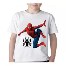 Camiseta Camisa Homem Aranha Infantil 1