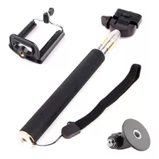 Bastao Selfie Monopod Adaptador Gopro Go Pro Celular