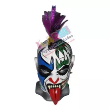 Mascara Luchador Semiprofesional Psycho Clown Combinada Niño