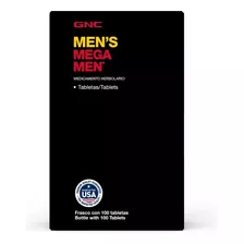 Men's Mega Men 100 Tabs Sabor Sin Sabor