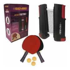 Set Sensei Ping Pong Red+paletas+pelotas
