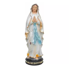 Imagem Nossa Senhora De Lourdes 20cm Resina