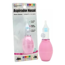 Aspirador Nasal Doble Valvula Para Bebes Baby Innovation Color Rosa