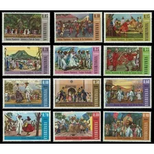 Danzas Populares - Venezuela 1966 - Serie Mint 