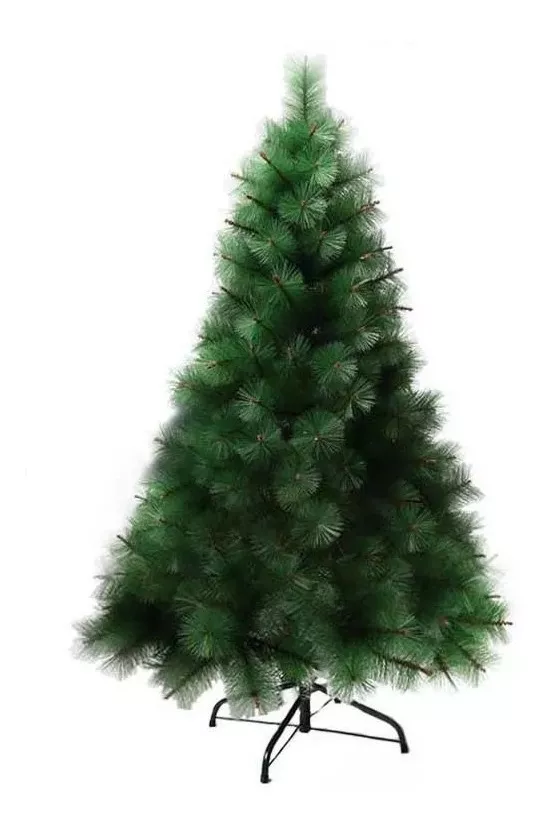 Arbol De Navidad Alto 2.10mts Color Verde 1mts Ancho