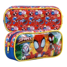 Estojo Homem Aranha Escolar Spidey Infantil Simples Marvel