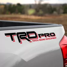 Par De Calcomanias Sticker Trd Pro Toyota Tacoma 2016 - 2020
