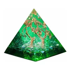 Pirámide De Cristal Cuarzo Meditación Yoga Generador Energia