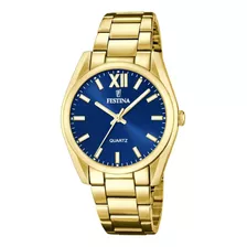 Reloj Para Mujer Festina Boyfriend F20640/5 Dorado