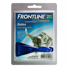 Pipeta Antiparasitário Para Pulga Merial Frontline Top Spot Para Gato