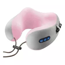 Massageadora De Pescoço E Lombar Travesseiro Massageador Cor Rosa 110v/220v