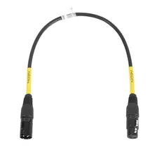 Cable Xlr-xlr 50cm Largo X 6 Mm Canon-canon Kwc Neon 124