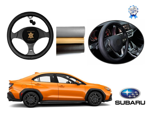 Tapetes 3d Logo Subaru + Cubre Volante Wrx 2022 A 2024 2025 Foto 3
