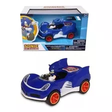 Carrinho Pull Back Sonic The Hedgehog All Stars Racing - Fun