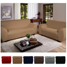 Kit Capa Para Sofa 2 E 3 Lugares Malha Gel