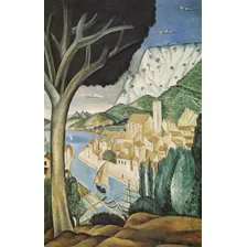 Martigues Porto Provence França De Derain Em Tela 86cmx55cm