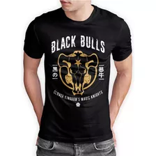 Playera Anime Black Clover Toros Negros Black Bull Asta