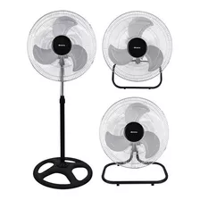 Ventilador Ariete 3 En 1 Potente Pie 4080vt Bde