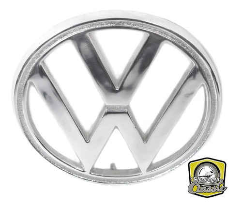 Emblema De Combi Frontal De 18 Cm Metal Vw Tipo 2 Foto 3