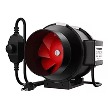 Ventilador De Conducto En Linea Vivoun De 6 Pulgadas 390 Cf