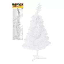 Pinheiro Artificial De Natal Prime 50 Galhos Decoração Festa Cor Pinheirinho Branco