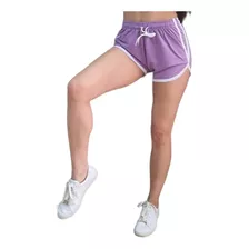 Pack 3 Short Mujer Deportivo Líneas