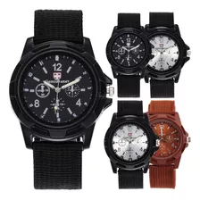 5 Reloj Hombre Mayoreo Militar Army Moda Calidad Lote