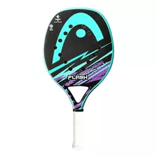 Raquete Head Beach Tennis Flash Fibra De Carbono 3k Eva Tech