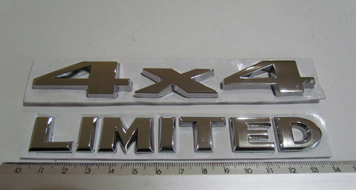 Emblema Metalico 4x4 Limited Jeep Ford Chevrolet Toyota Foto 8
