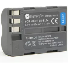 Bateria En-el3 En-el3+ Para Nikon D70 D80 D90 D200 D300 D700
